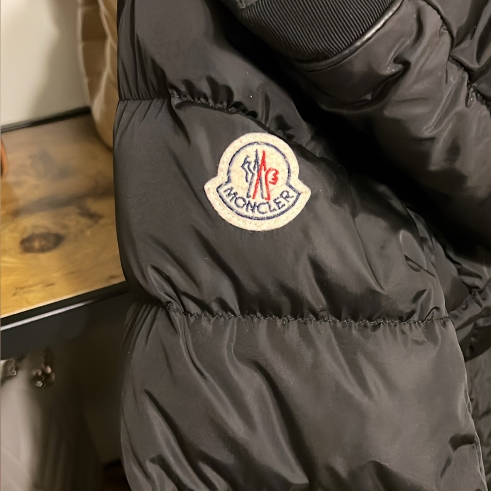 Moncler Quilted Black Puffer Jacket - Picture 7 of 14